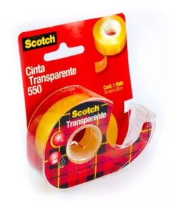 CINTA 3M 550 19X30 CON DESPACHADOR TRANSPARENTE