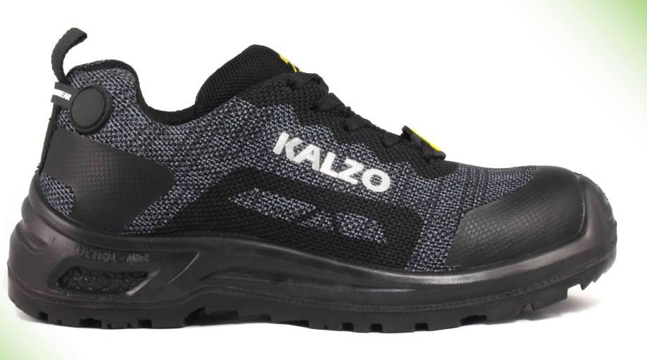 TENIS SPORT CABALLERO NEGRO-GRIS C/POL.