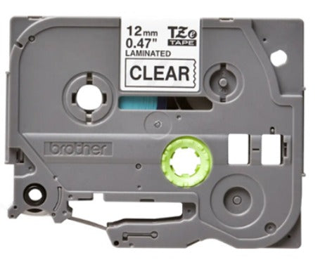 CINTA BROTHER TZ-131 LAMINADA NGO/TRANS. 12MM